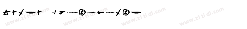 Mutlu Ornamental字体转换